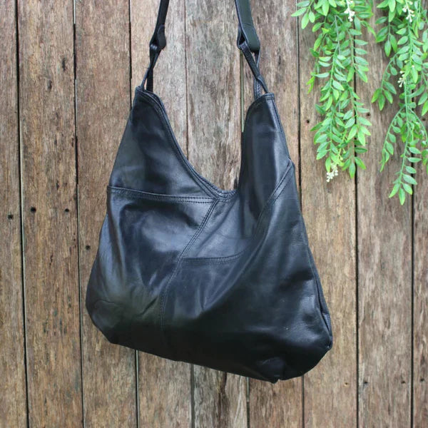 Levoire | Luxueux Sac En Cuir Élégant & Pratique Noir