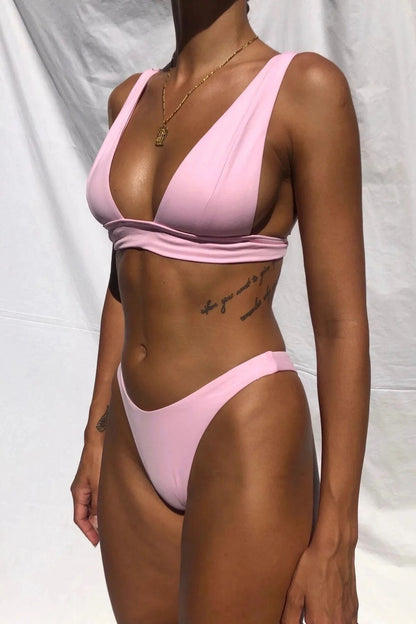 Levoire | Ensemble Bikini Deux Pièces Pour Femmes Lara Rosa