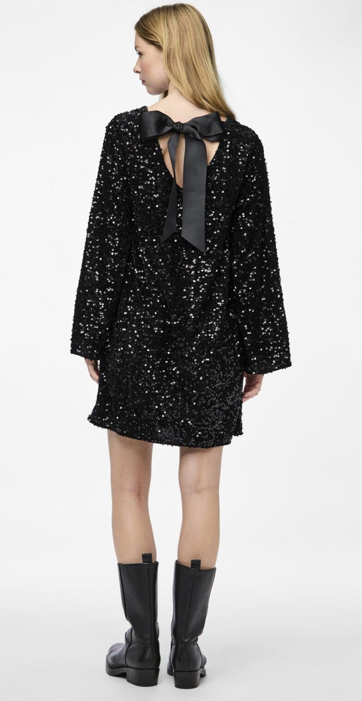 Levoire | Féminines Robe Blouse Design Noir