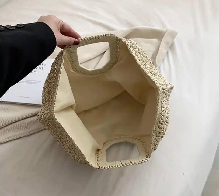 Levoire | Sac De Plage En Paille Pour Femmes