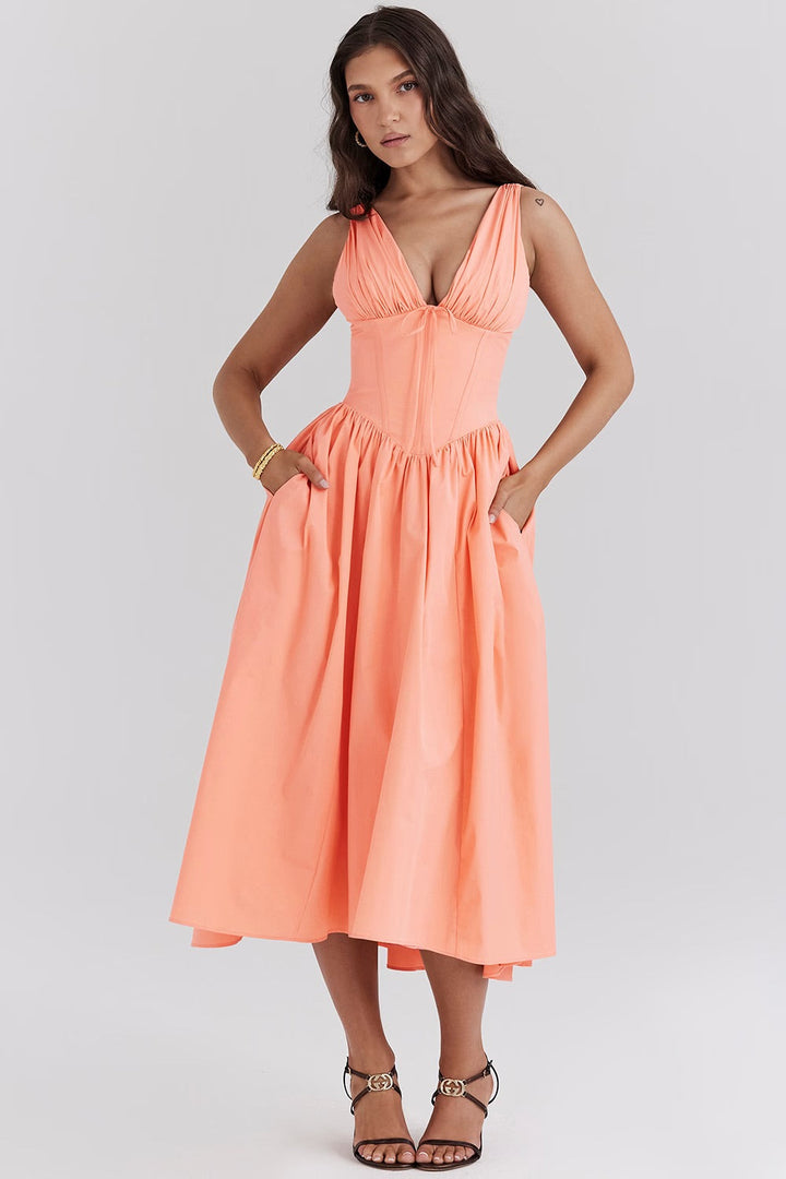 Levoire | Robe Dt Fr Looks De Loisirs Lgants Pêche