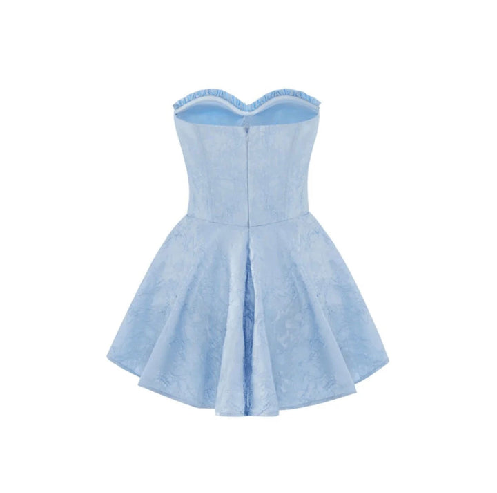 Levoire | Robe Mini Satin Korsatzt