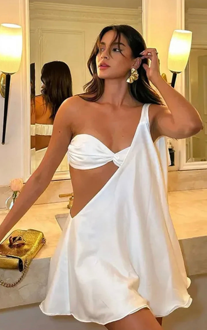 Levoire | Robe A-Ligne Dos Nu Avec Décolleté