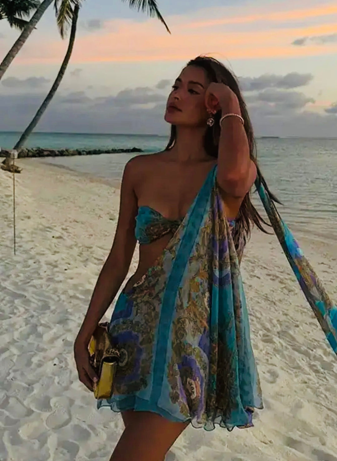Levoire | Robe A-Ligne Dos Nu Avec Décolleté