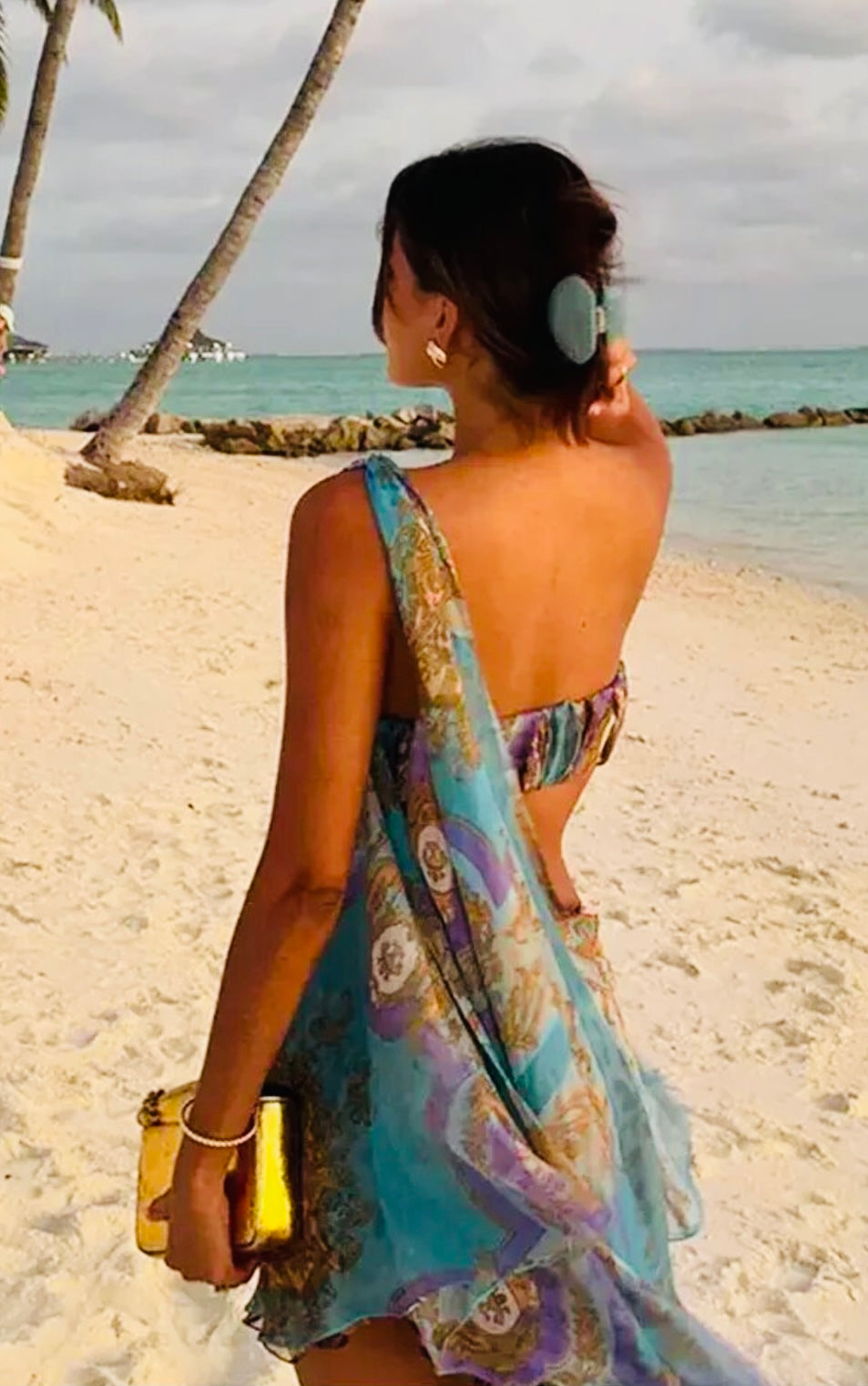 Levoire | Robe A-Ligne Dos Nu Avec Décolleté