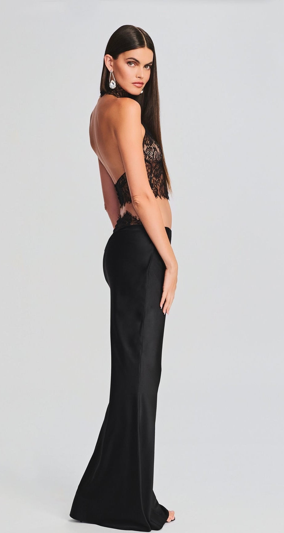Levoire | Violet Dentelle Top