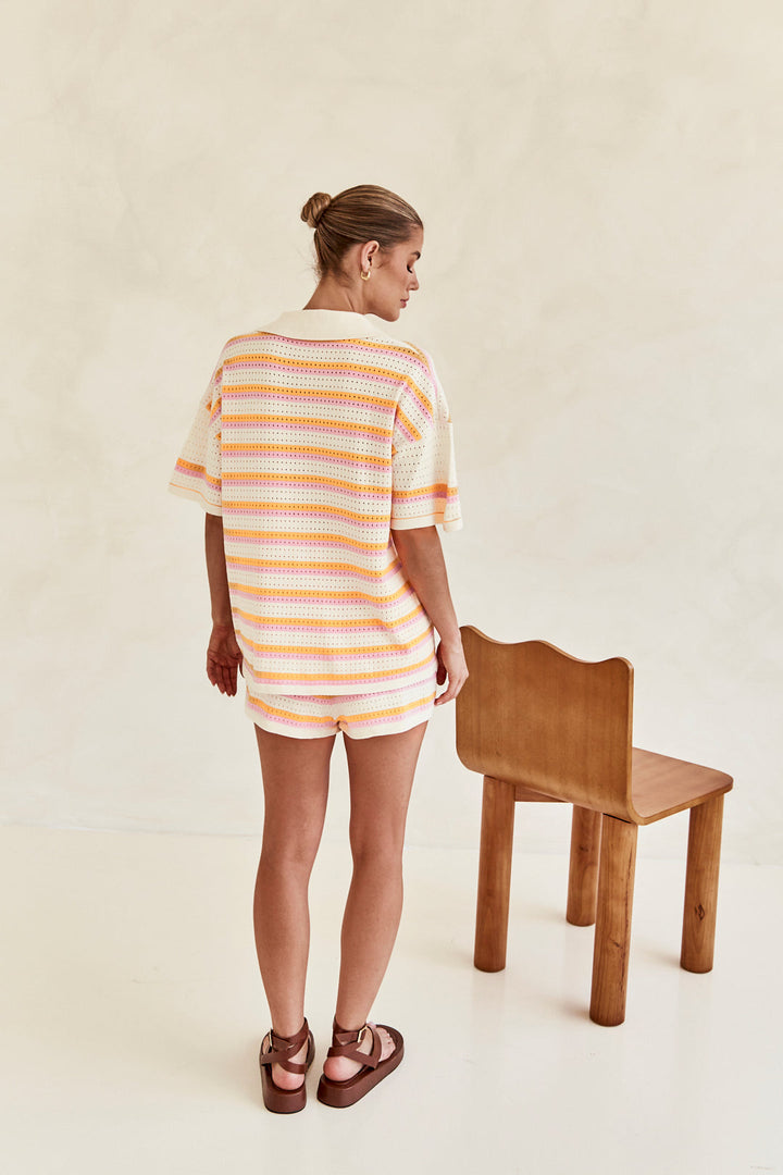 Levoire | Combinaison De Tricot Multicolore
