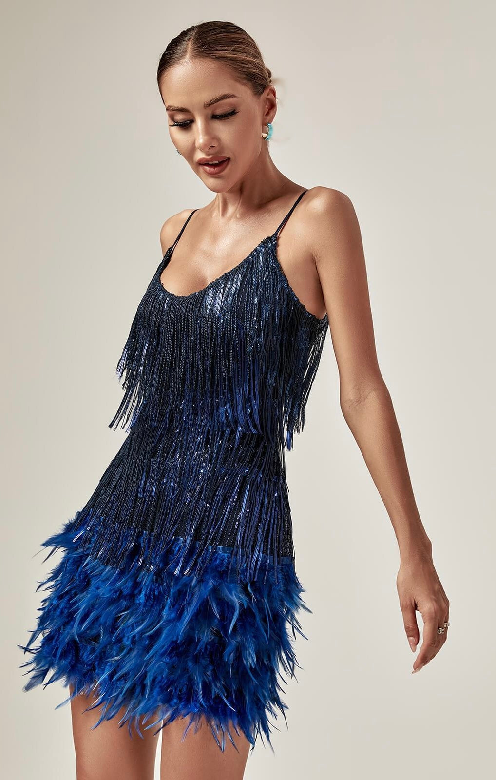 Levoire | Robe Mini À Franges