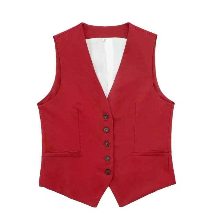 Levoire | Veste À Boutons De Loisirs Rot