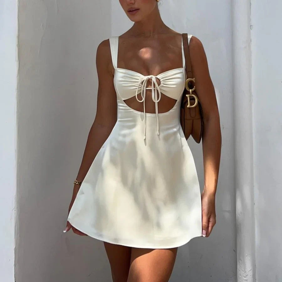 Levoire | Robe Mini En Satin