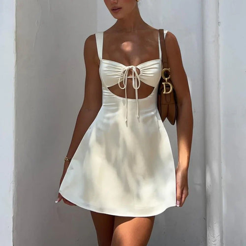 Levoire | Robe Mini En Satin