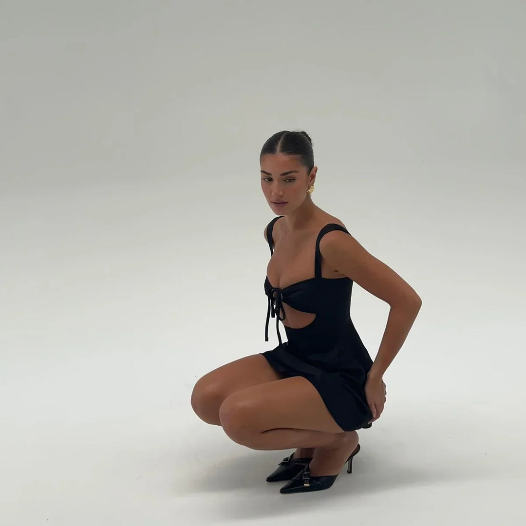 Levoire | Robe Mini En Satin