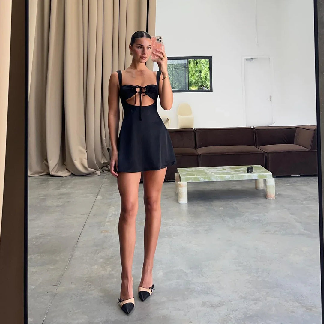 Levoire | Robe Mini En Satin