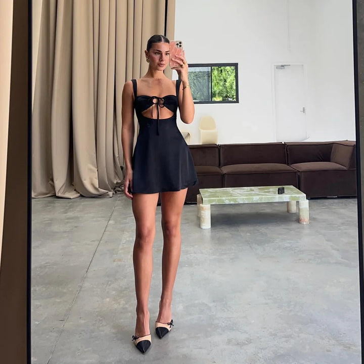 Levoire | Robe Mini En Satin