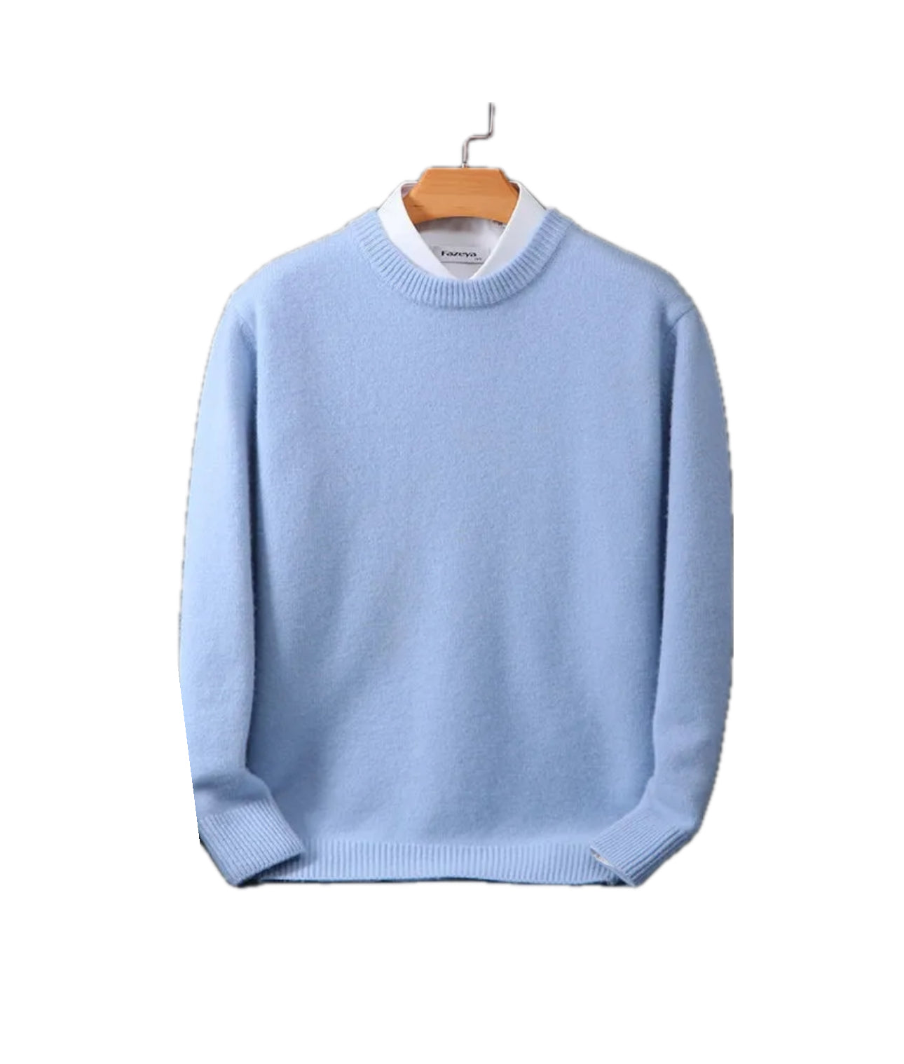 Levoire | Pull En Cachemire Avec Une Texture Douce bleu clair