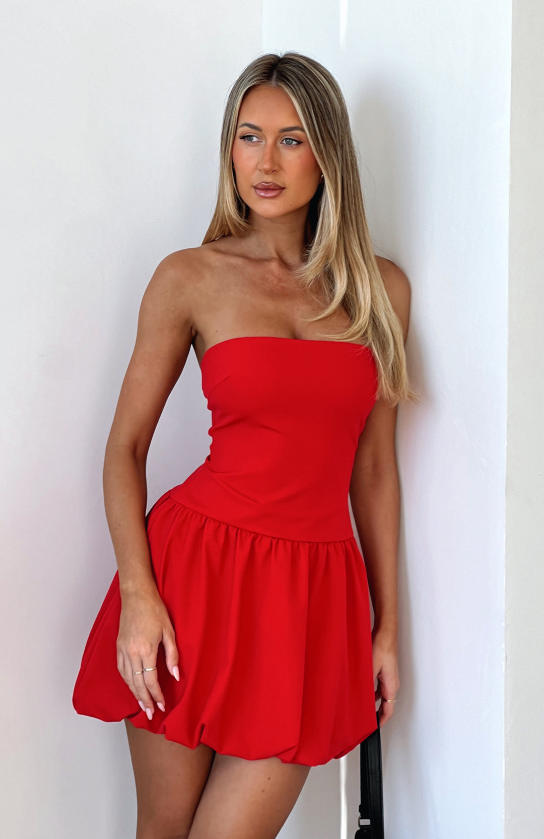 Levoire | Jupe Bulle Sous Forme De Mini Robe À Volants Couleurs Unies Vives