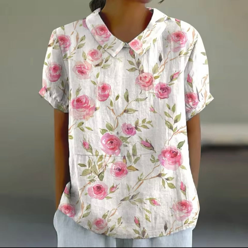 Levoire | Chemise Élégante À Fleurs