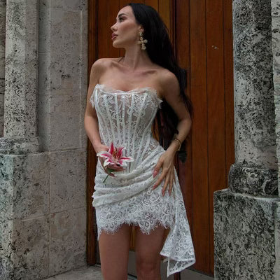 Levoire | Corset Spitze Mini Robe