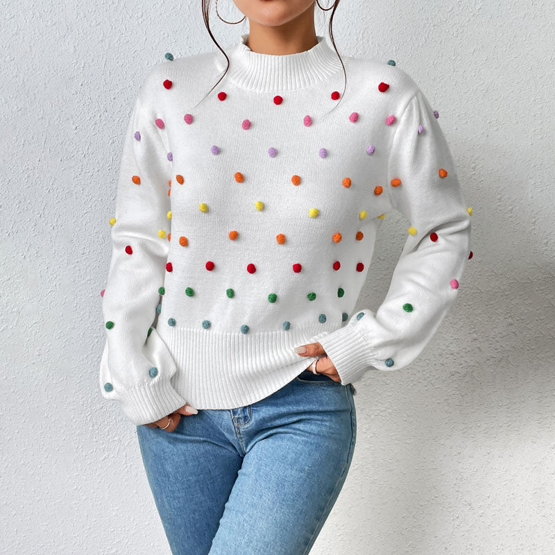 Levoire | En Tricot Décontracté À La Mode Blanc