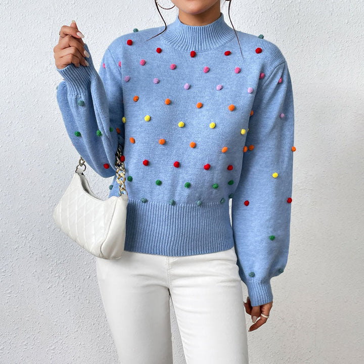 Levoire | En Tricot Décontracté À La Mode Bleu
