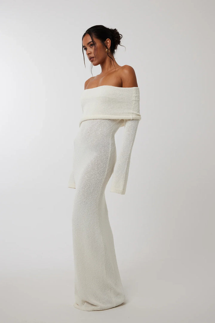 Levoire | Robe Maxi Off The Shoulder