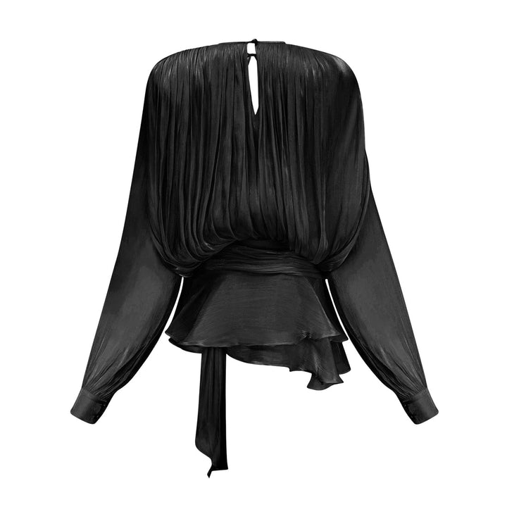 Levoire | Plissé T-Shirt À Volants Mini Robe