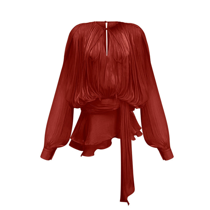 Levoire | Plissé T-Shirt À Volants Mini Robe