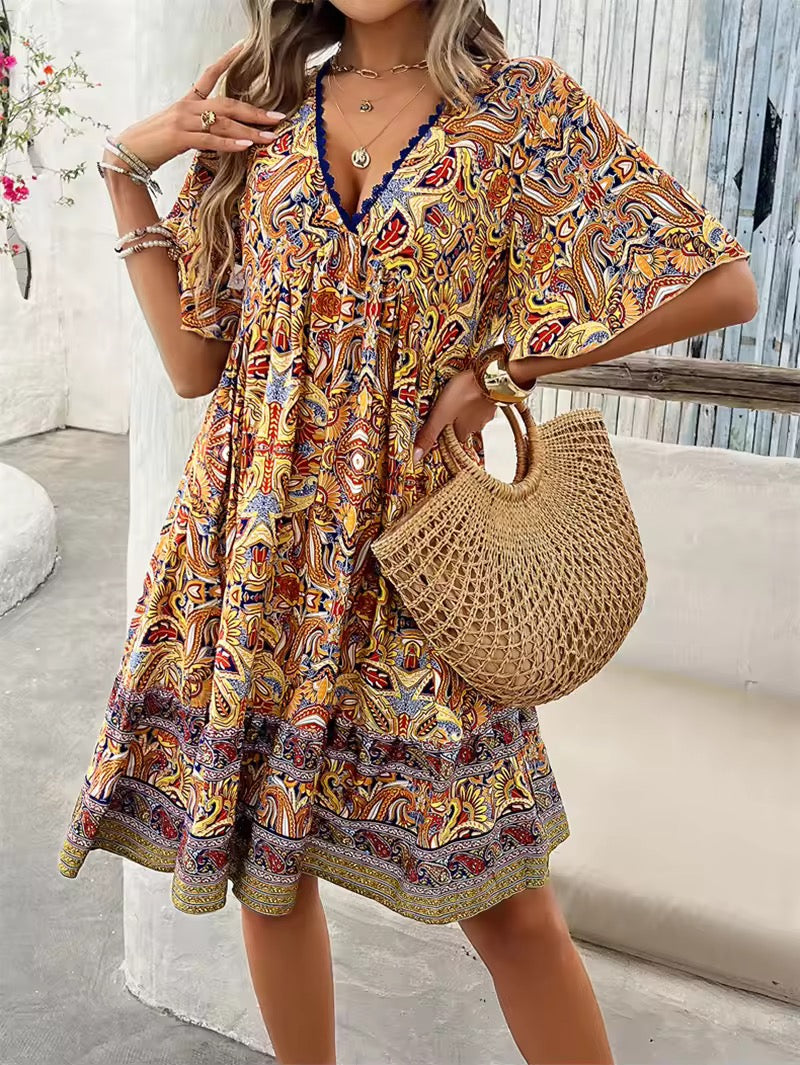 Levoire | Robe Cintrée Élégante Jaune S
