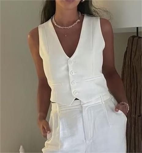 Levoire | Gilet Cropped Chic Pour Une Élégance Décontractée