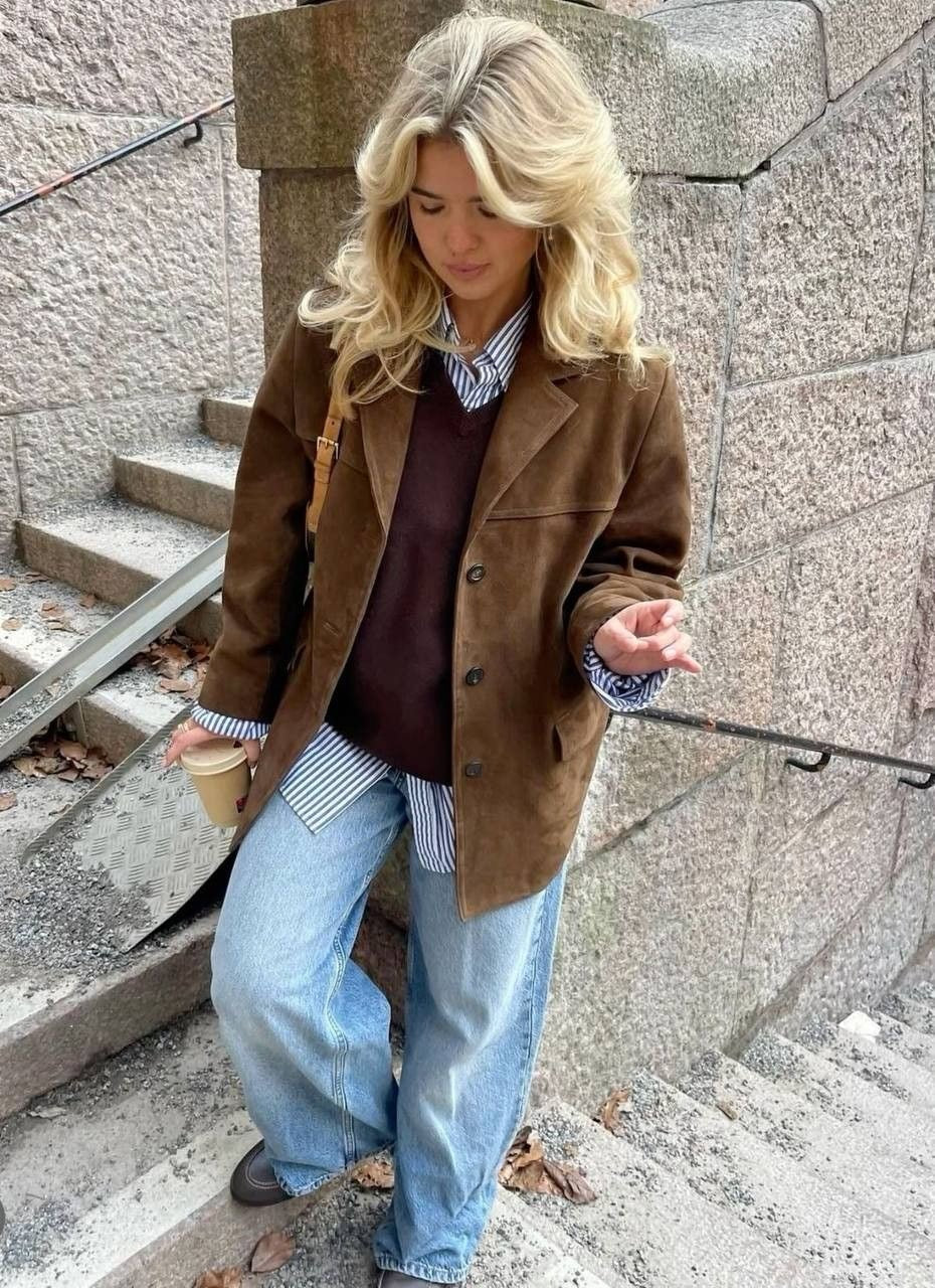 Levoire | Blazer En Daim Élégant Pour Toutes Les Occasions
