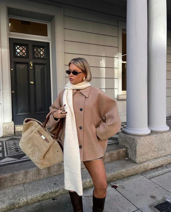Levoire | Grande Taille Manteau En Laine