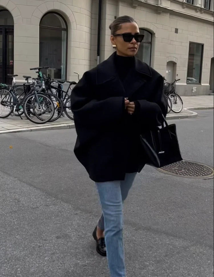 Levoire | Grande Taille Manteau Avec Sensation De Laine