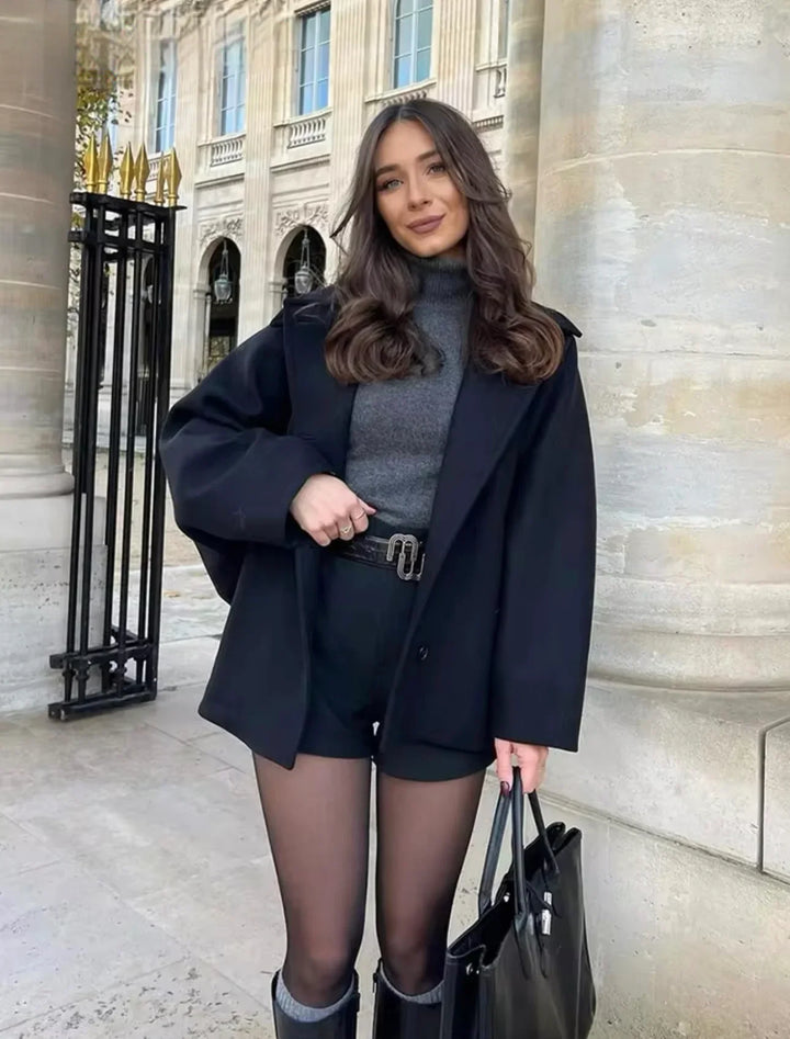 Levoire | Grande Taille Manteau Avec Sensation De Laine