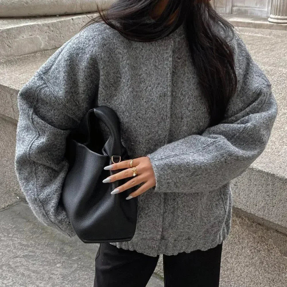 Levoire | Veste Bomber Surdimensionnée Pour Un Style Décontracté