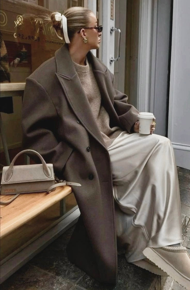 Levoire | Manteau Oversize Plus Long Pour Femmes