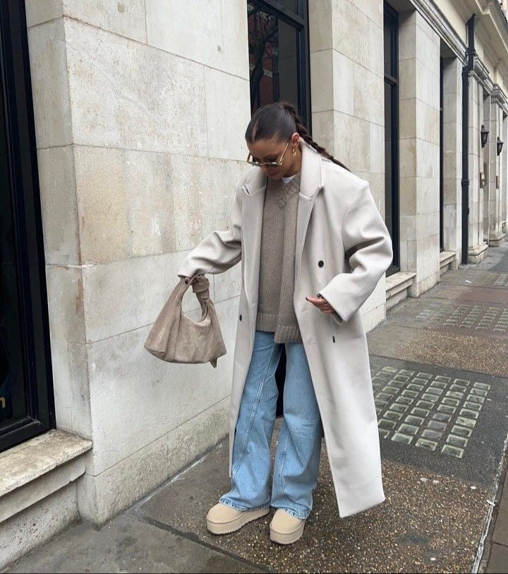 Levoire | Manteau Oversize Plus Long Pour Femmes