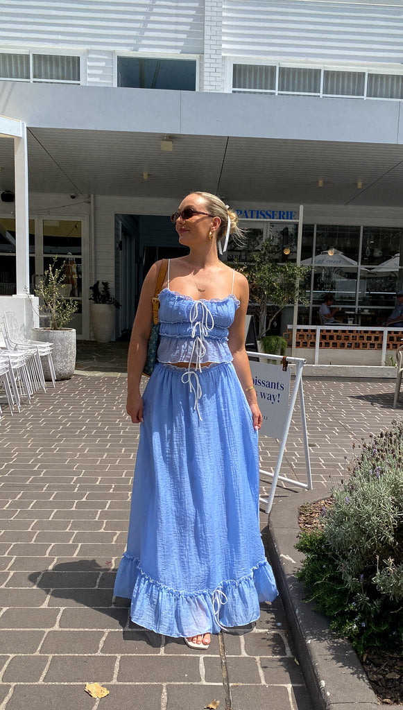Levoire | Ensemble Bicolore Tendance Pour Femmes Bleu S