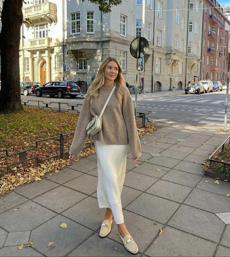Levoire | Jupe Maxie En Satin Pour Femmes
