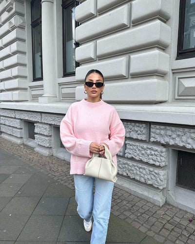 Levoire | Pull Surdimensionné Rose