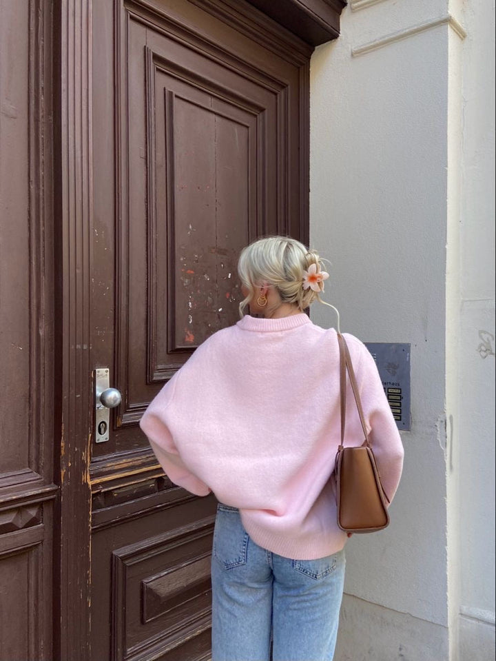 Levoire | Pull Surdimensionné Rose
