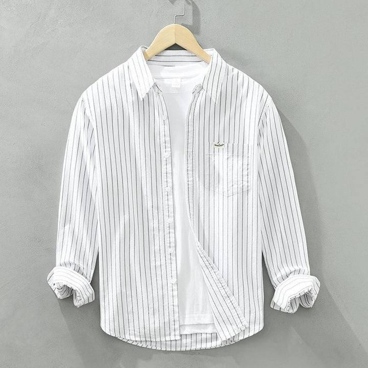 Levoire | Pull À Rayures Chic D'Été Blanc
