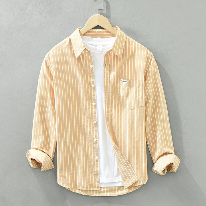 Levoire | Pull À Rayures Chic D'Été Jaune