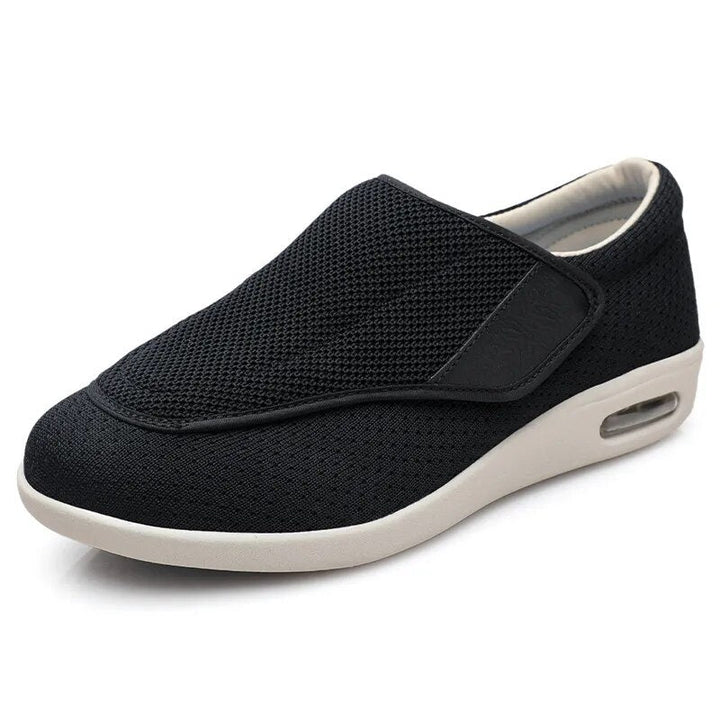Levoire | Chaussures De Confort Largeur Sans Glissement Avec Marche Sécurisée Et Stable Noir