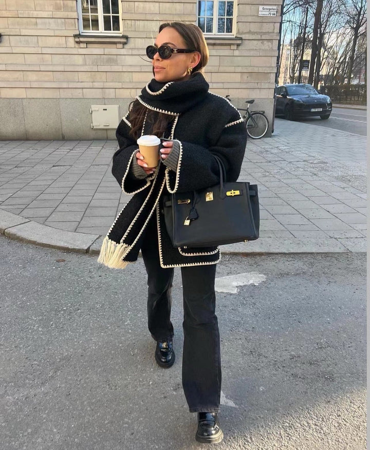 Levoire | Veste En Laine Confortable Noir