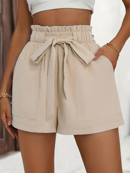 Levoire | Short Femme Courte Ample À Taille Haute Abricot