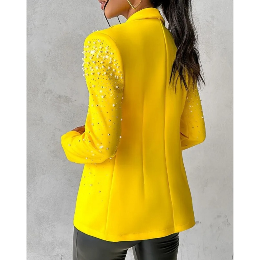Levoire | Blazer Avec Décoration En Perles Pour Femmes