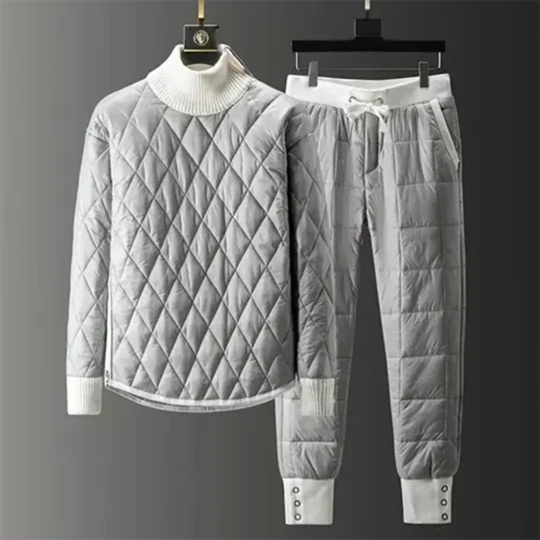Levoire | Costume Hiver Élégant Homme Grau