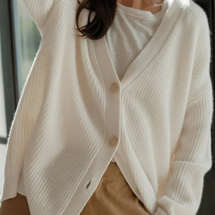 Levoire | Eng Ajustée Veste En Tricot Pour Femmes