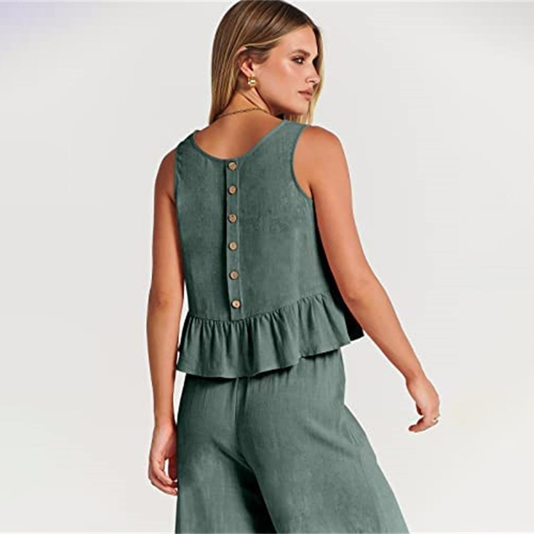 Levoire | Ensemble Deux Pièces Accessoire Sans Manches Pour L'Été