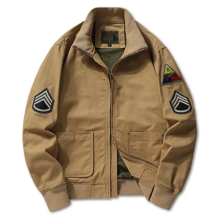 Levoire | Veste aviateur utilitaire Khaki